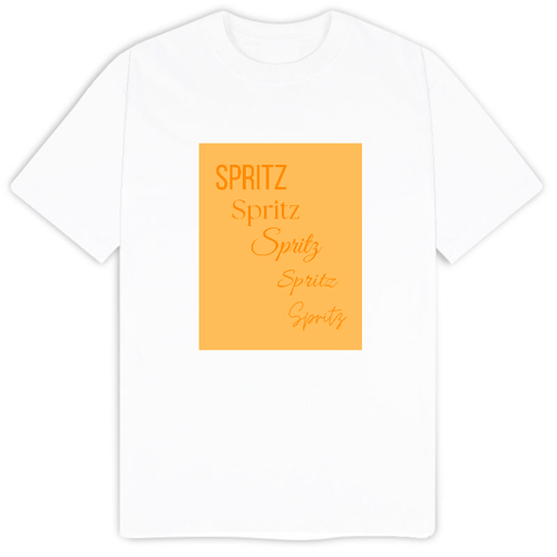 Immagine di T-Shirt Homme - imprimé Spritz