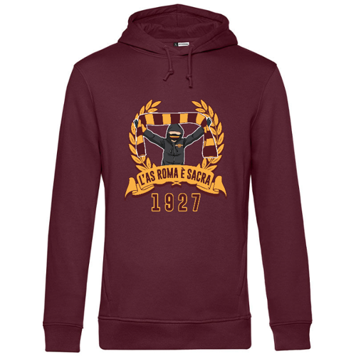 Immagine di Felpa Uomo Cappuccio Cotone Organico | B&C WU33B