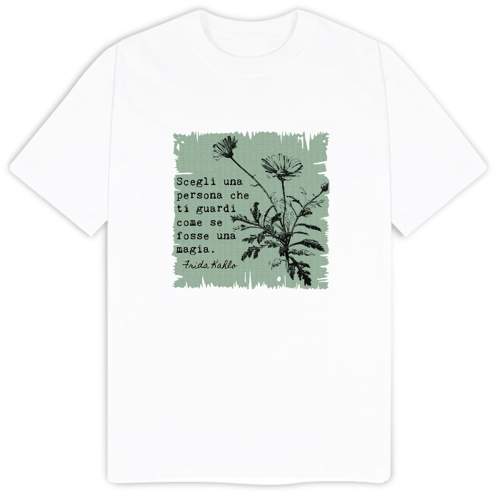 Immagine di T-Shirt Uomo • QUOTES FRIDA •
