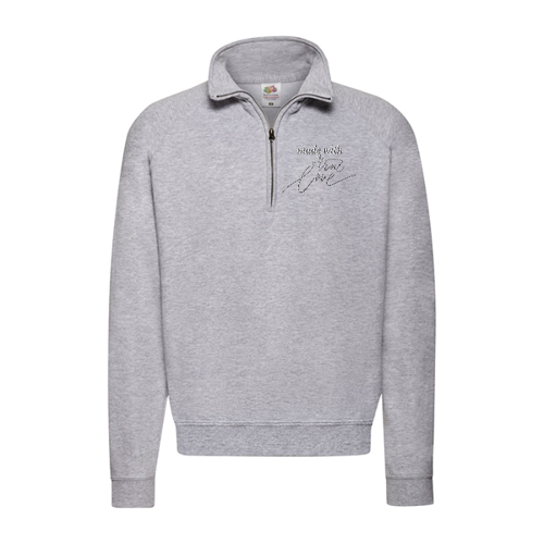 Immagine di Felpa Unisex Colletto e Zip • IN THE CLOUDS •