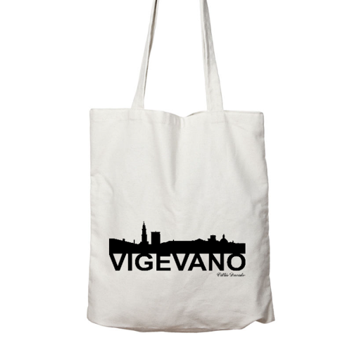 Immagine di Shopper in cotone  VIGEVANO Città Ducale Organic Westford Mill W261