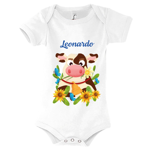 Immagine di BOVINO - Body Neonato | Sol's 00583