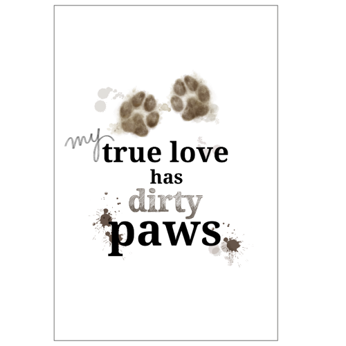 Immagine di Cartoline • DIRTY PAWS • (6 pz)