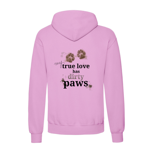 Immagine di Felpa Unisex Cappuccio • DIRTY PAWS •