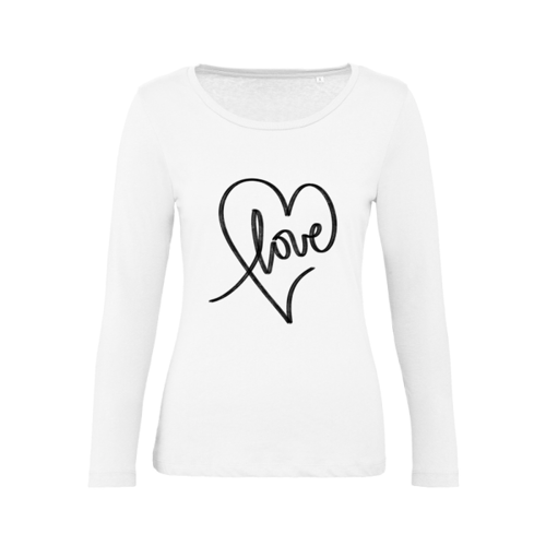 Immagine di T-Shirt D Manica lunga • LOVE •