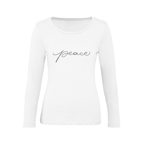 Immagine di T-Shirt D Manica lunga • PEACE •