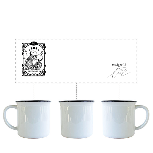 Immagine di Mug Vintage • THE LOVERS •