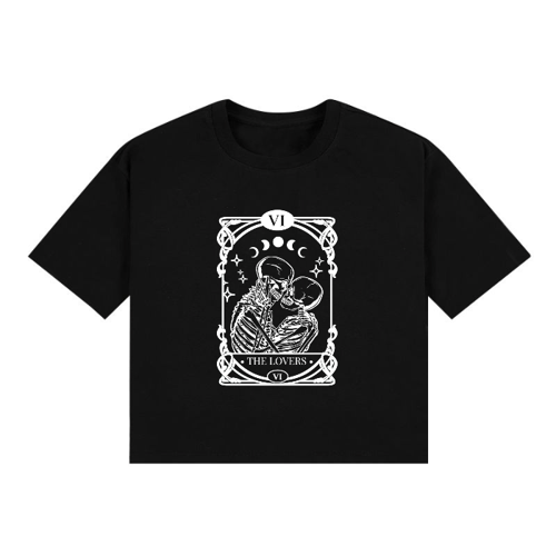Immagine di T-Shirt Donna Crop Top • THE LOVERS •