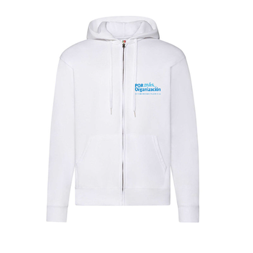 Immagine di PORMASORGANIZACION - Felpa Unisex Cappuccio e Zip | Fruit Of The Loom F62062