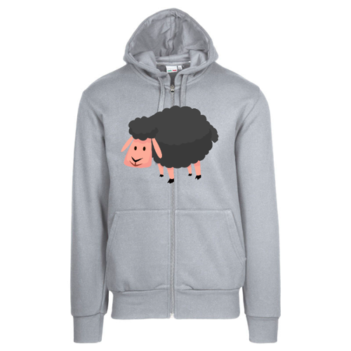 Immagine di Felpa Uomo Cappuccio e Zip +COLORI