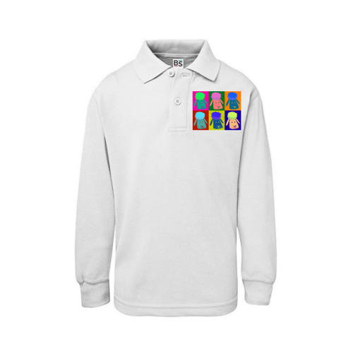 Immagine di Polo bambino manica lunga +COLORI