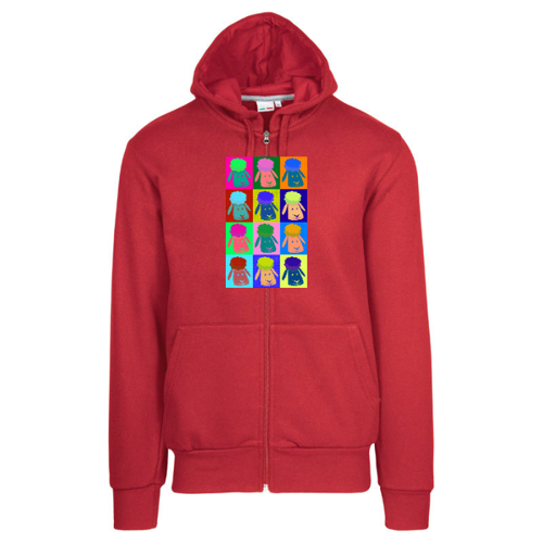 Immagine di Felpa Uomo Cappuccio e Zip +COLORI