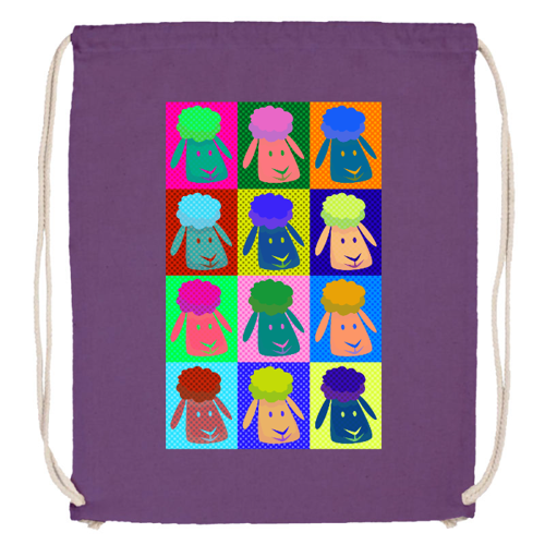 Immagine di Zaino a sacca cotone +COLORI