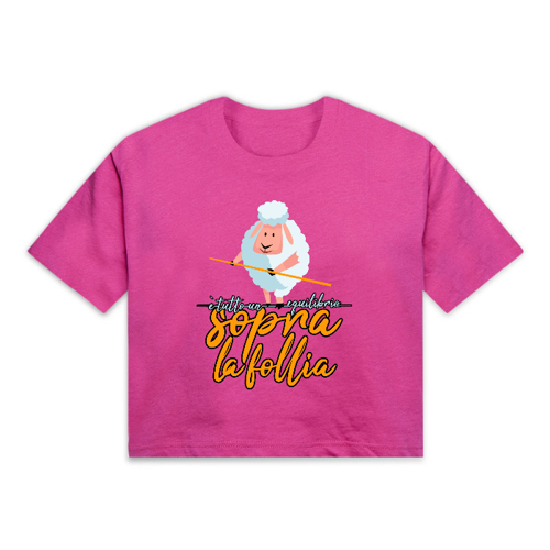 Immagine di T-Shirt Donna Crop Top +COLORI