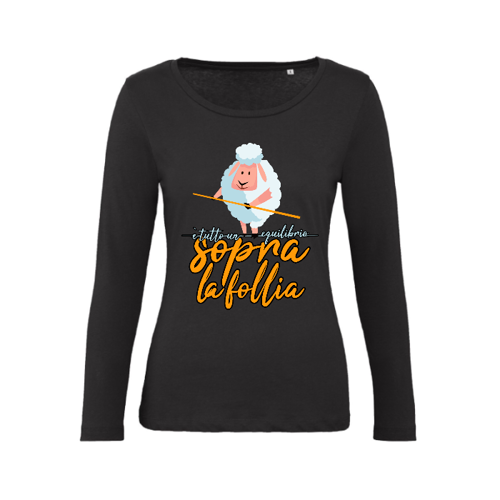 Immagine di T-Shirt Donna manica lunga +COLORI