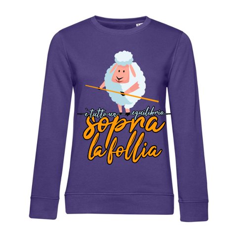 Immagine di Felpa Donna Girocollo +COLORI