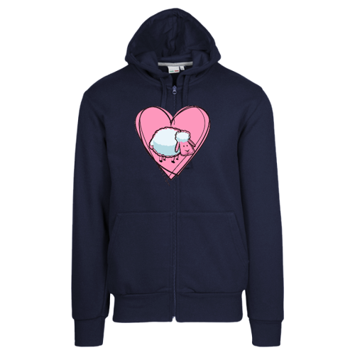 Immagine di Felpa Uomo Cappuccio e Zip +COLORI