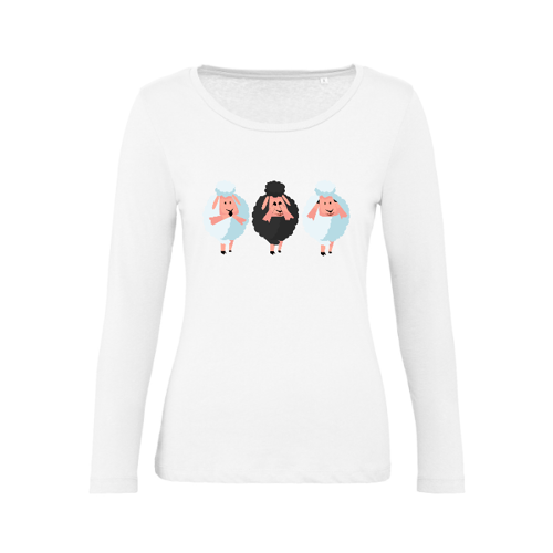 Immagine di T-Shirt Donna manica lunga +COLORI