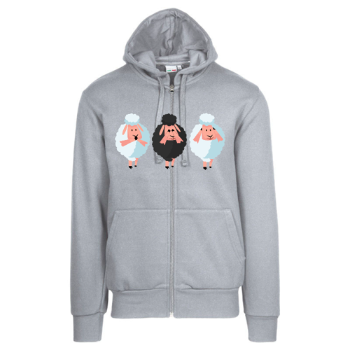 Immagine di Felpa Donna Cappuccio e Zip +COLORI