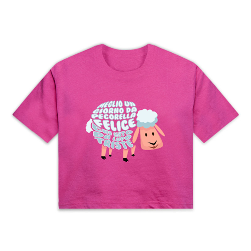 Immagine di T-Shirt Donna Crop Top +COLORI