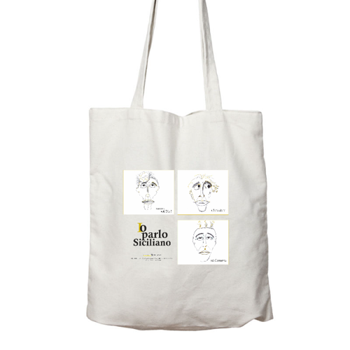 Immagine di Shopper in cotone IO PARLOSICILIANO