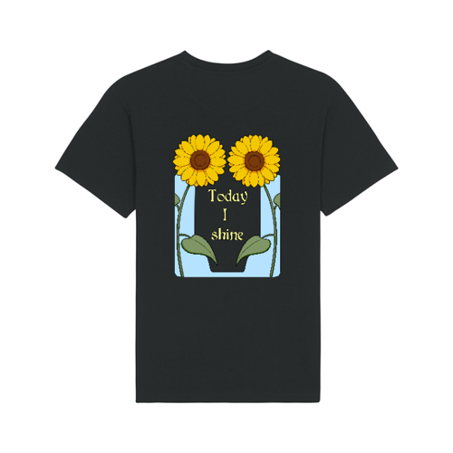 Immagine di "Today I shine", girasoli T-Shirt Unisex Rocker 