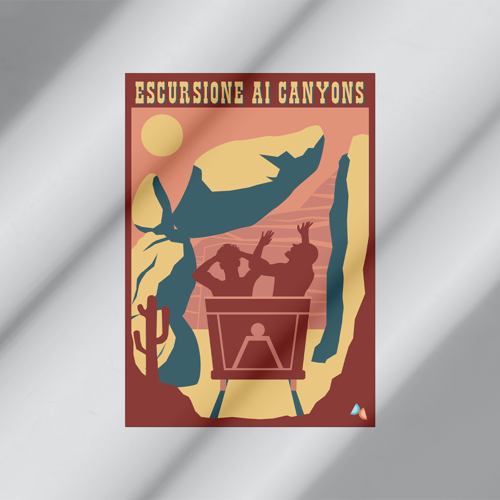 Immagine di Canyon Poster A3