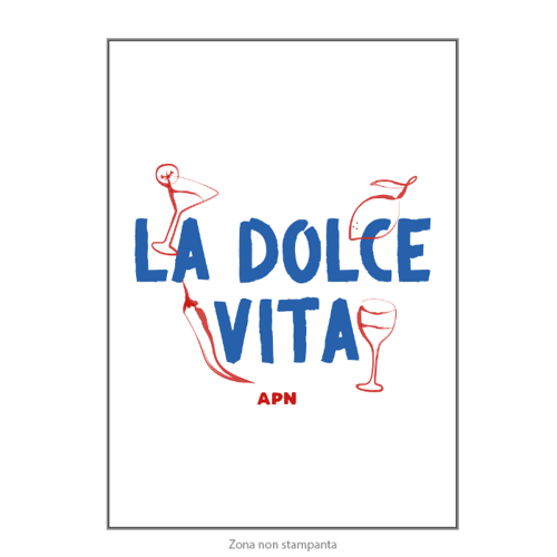 Immagine di POSTER 50X70 LA DOLCE VITA