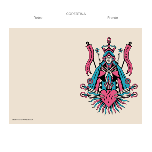 Immagine di "Rebellis Dolorosa" Pink&Blue Taccuino A5 (2 pz)