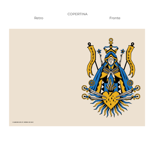 Immagine di "Rebellis Dolorosa" Yellow&Blue Taccuino A5 (2 pz)