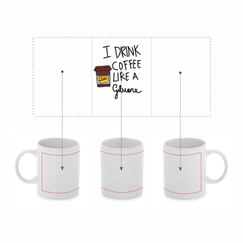 Immagine di Tazzina I drink coffee like a Gilmore
