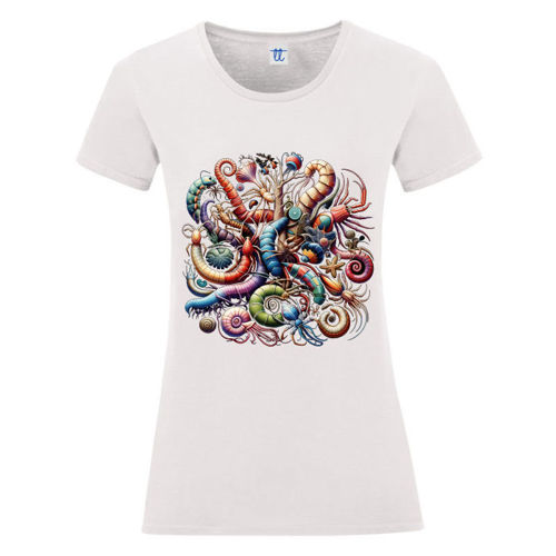 Immagine di T-Shirt Donna Cotone Organico Inspire E150 | B&C TW02B-invertebrati