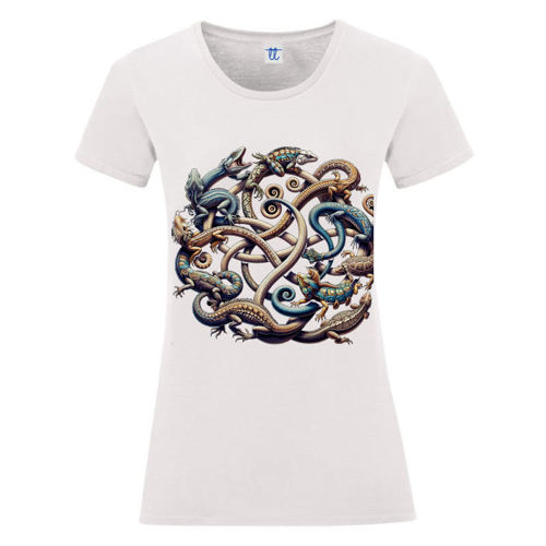 Immagine di T-Shirt Donna Cotone Organico Inspire E150 | B&C TW02B-rettili