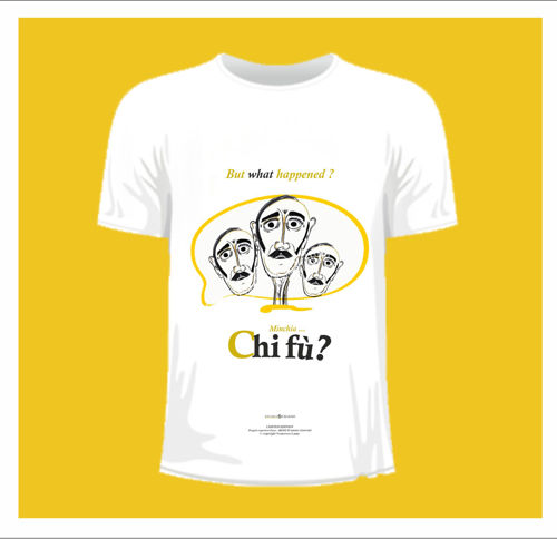 Immagine di T-Shirt Uomo bianca CHI FU