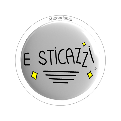 Immagine di 5 Spille "ESTICAZZI"