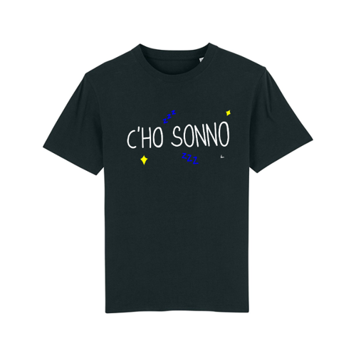 Immagine di "C'HO SONNO" - T-Shirt Unisex Cotone Organico Sparker | Stanley/Stella STTM559