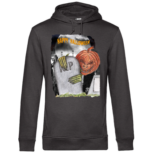 Immagine di Felpa Uomo Cappuccio Cotone Organico | B&C WU33B