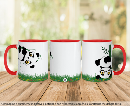 Immagine di Tazza in ceramica Dino colorata