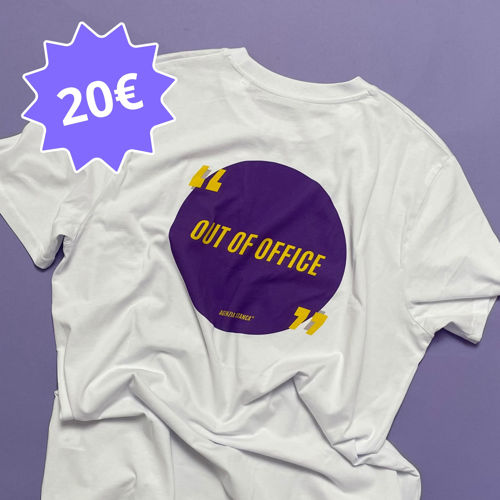 Immagine di T-Shirt “Out Of Office” • BIG RETRO