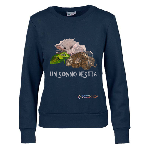 Immagine di Un sonno bestia - Felpa Unisex Girocollo | Vesti IT805