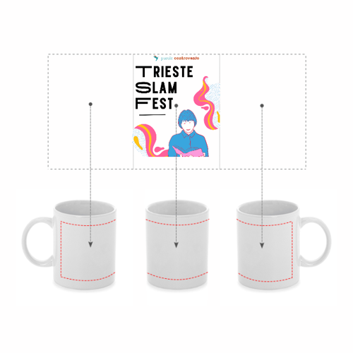 Immagine di Tazza in ceramica - Trieste Slam Fest 23/24