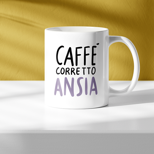 Immagine di Tazza corretta ansia