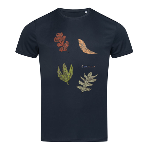 Immagine di Foglie | Migranti le specie in viaggio | T-Shirt Sport Uomo 