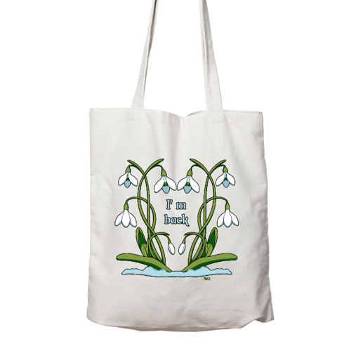 Immagine di I'm back Shopper in cotone Organic Westford Mill W261