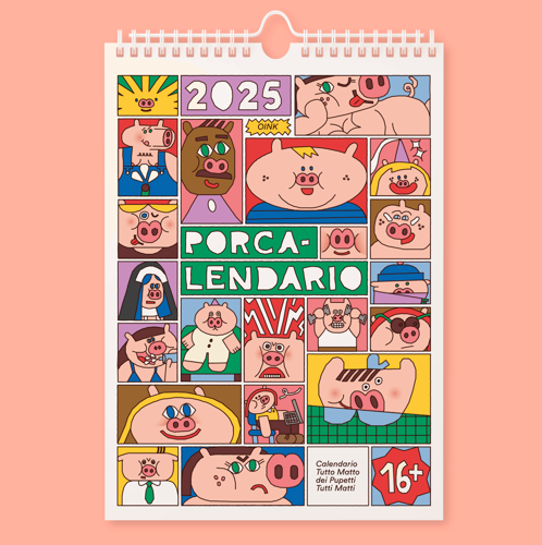 Immagine di il PORCALENDARIO! (edizione limitata) 2025