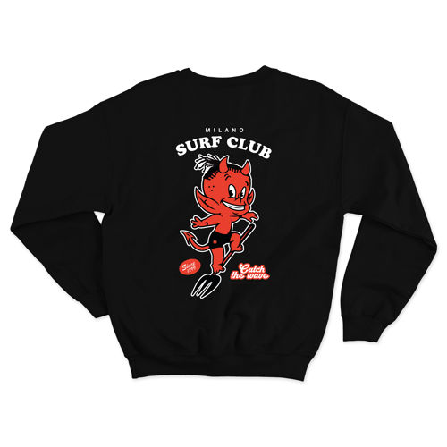 Immagine di Felpa girocollo - Surf Club Milano
