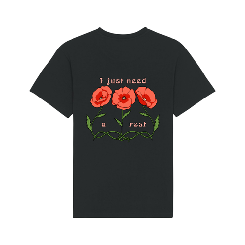Immagine di "I just need a rest", papaveri T-Shirt Unisex