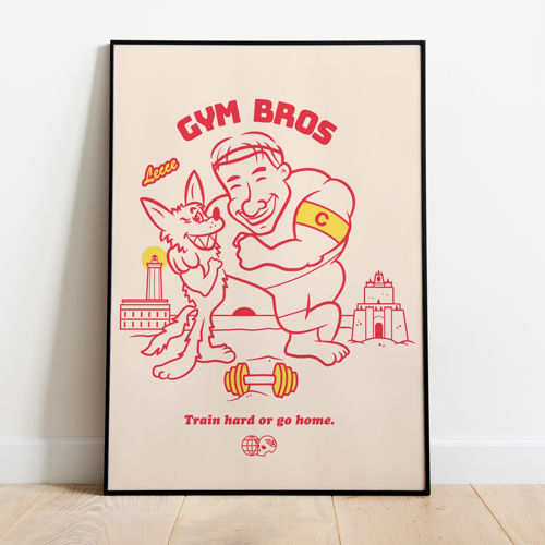 Immagine di POSTER - GYM BROS