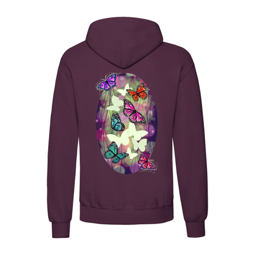 Immagine di Felpa Unisex Cappuccio • WINGS •