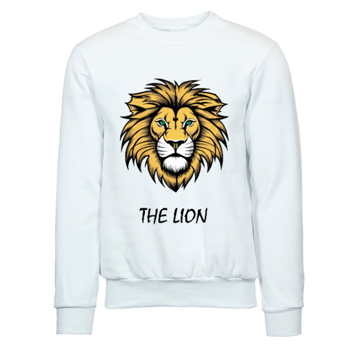 Immagine di Felpa Uomo Girocollo | B&C WU01K - THE LION